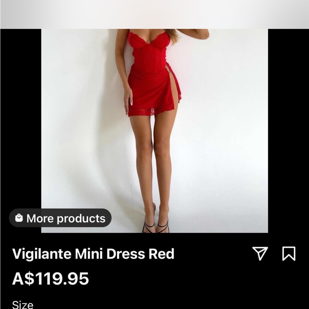 Red Mini Dress